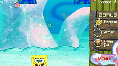 spongebob deep sea smashout game